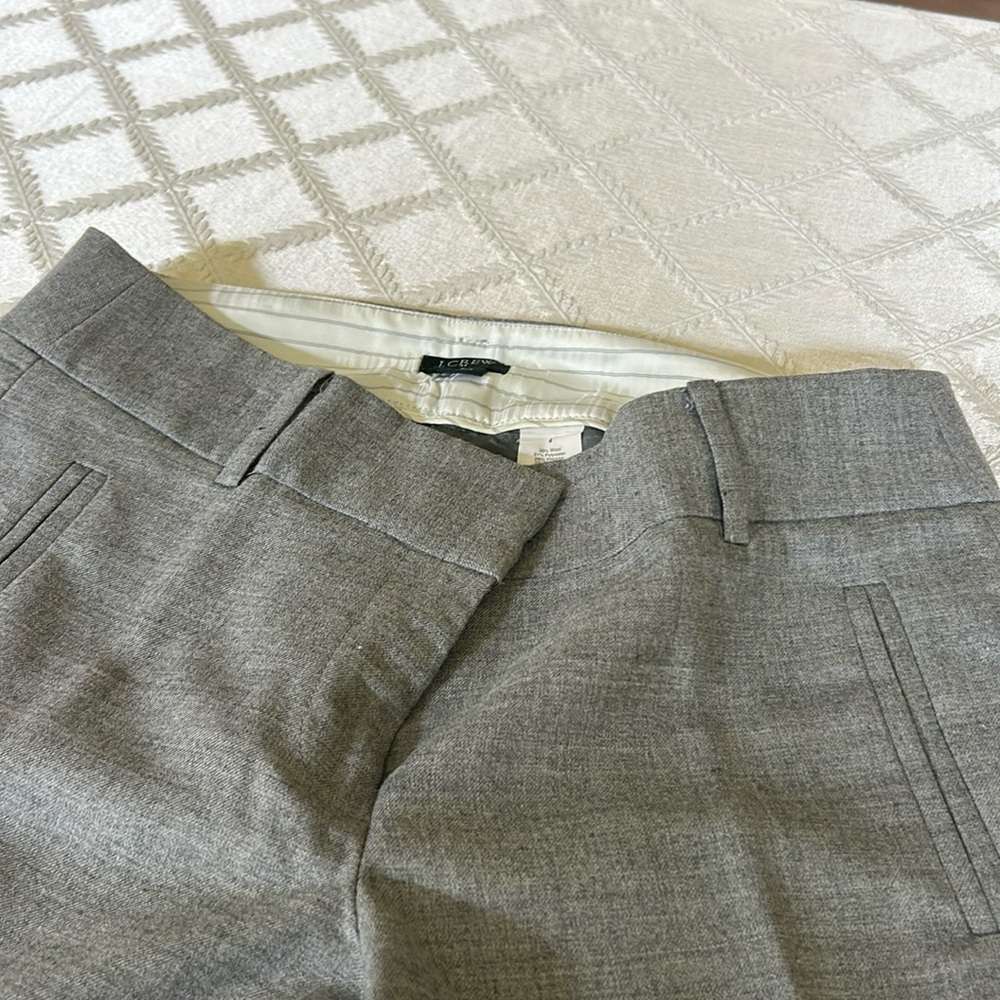 JCrew slacks. Size 4. City Fit.